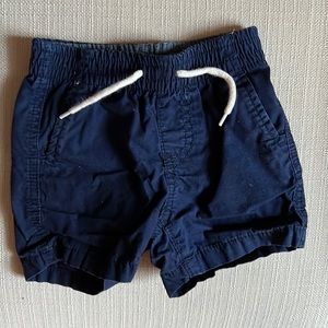 Baby Gap navy blue shorts 6-12m